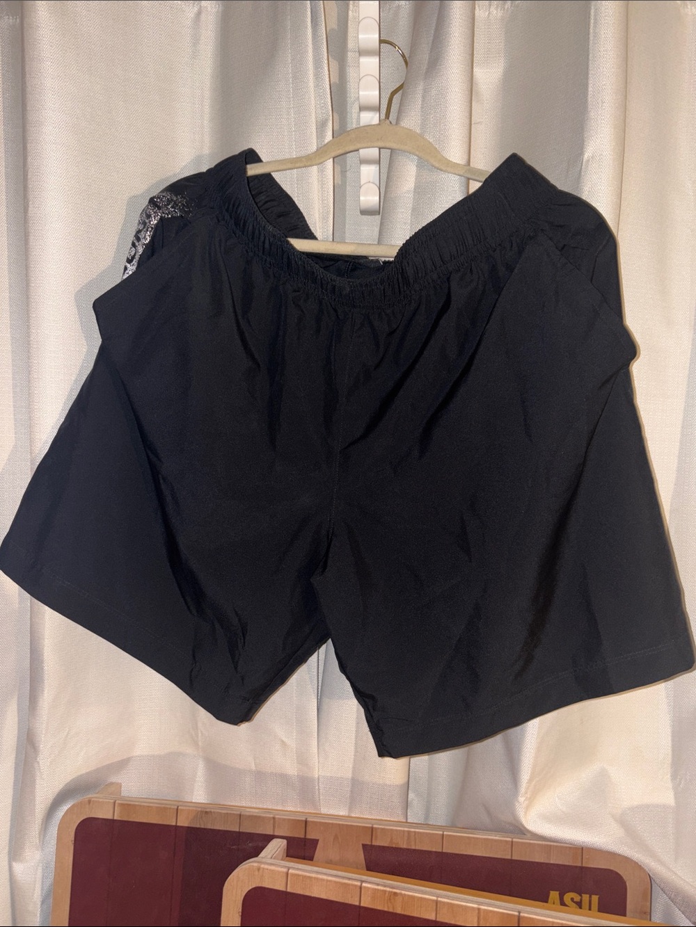Under Armour Black Men's Swim Shorts with Subtle Logo